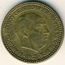 1 Peseta Spain 1946 KM# 775